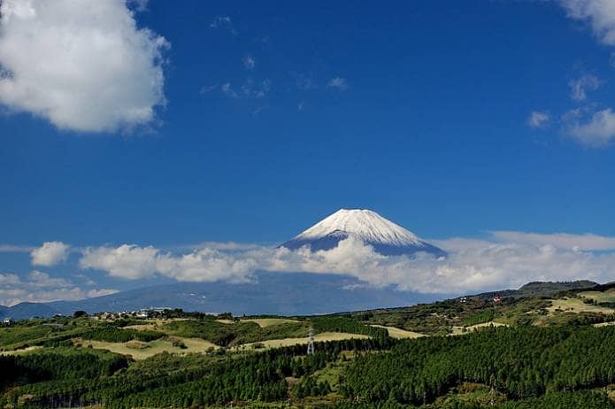 伊豆スカイラインからの富士山