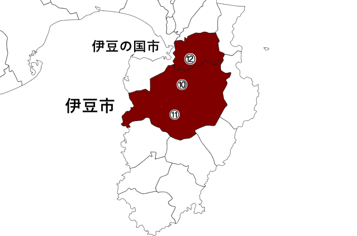中伊豆　地図
